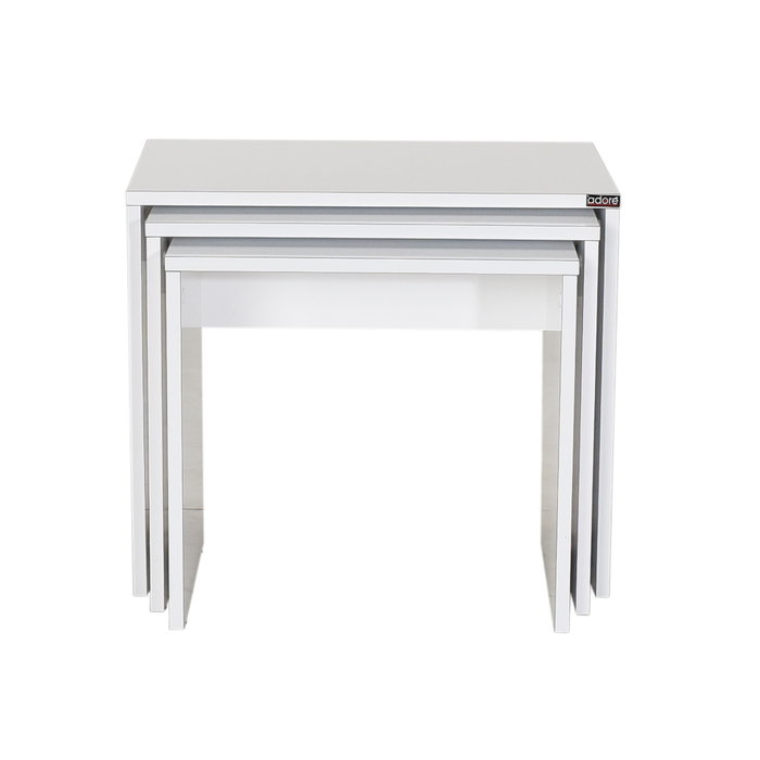 Hanah Home Mesa de Centro Blanca Hanah Home Mesa de Centro Blanca